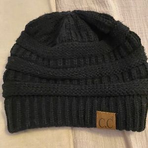 Black CC Beanie